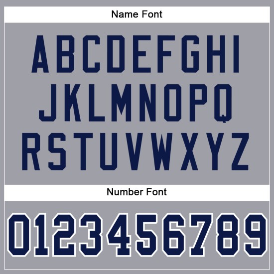 Custom Light Gray Navy-White Mesh Authentic Football Jersey Custom Light Gray Navy-White Mesh Authentic Football Jersey