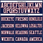 Custom Navy White-Red Mesh Authentic Football Jersey Custom Navy White-Red Mesh Authentic Football Jersey