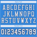 Custom Powder Blue White-Navy Mesh Authentic Football Jersey Custom Powder Blue White-Navy Mesh Authentic Football Jersey