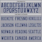 Custom Light Gray Navy-White Mesh Authentic Football Jersey Custom Light Gray Navy-White Mesh Authentic Football Jersey