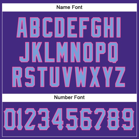 Custom Purple Light Blue-Pink Mesh Authentic Football Jersey Custom Purple Light Blue-Pink Mesh Authentic Football Jersey