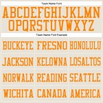 Custom Cream Bay Orange Mesh Authentic Football Jersey Custom Cream Bay Orange Mesh Authentic Football Jersey