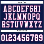Custom Navy White-Pink Mesh Authentic Football Jersey Custom Navy White-Pink Mesh Authentic Football Jersey