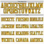 Custom White Gold-Black Mesh Authentic Football Jersey Custom White Gold-Black Mesh Authentic Football Jersey