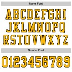 Custom White Gold-Black Mesh Authentic Football Jersey Custom White Gold-Black Mesh Authentic Football Jersey