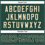 Custom Green Green-Cream Mesh Authentic Football Jersey Custom Green Green-Cream Mesh Authentic Football Jersey